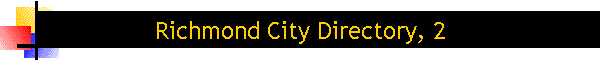 Richmond City Directory, 2